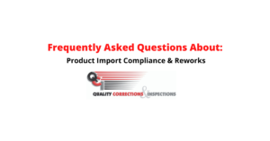 quality corrections and inspections FAQs