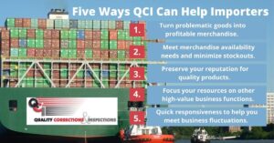 5 Ways QCI Can Help Address Importer Inventory Pain Points
